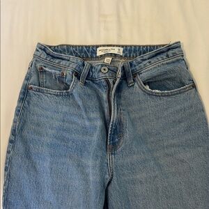 Abercrombie & Fitch Curve Love High Rise Vintage Flare